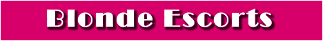 Blonde Escorts UK